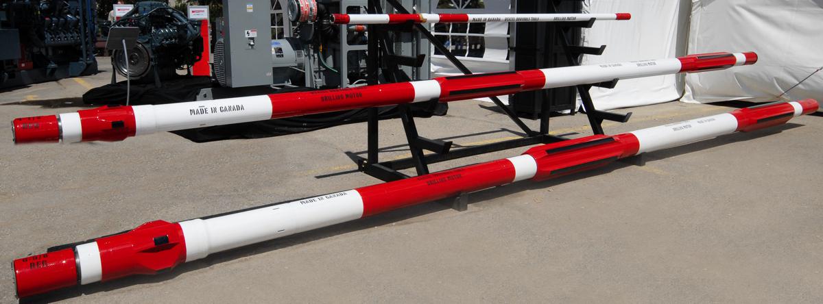 Drilling motors on stands