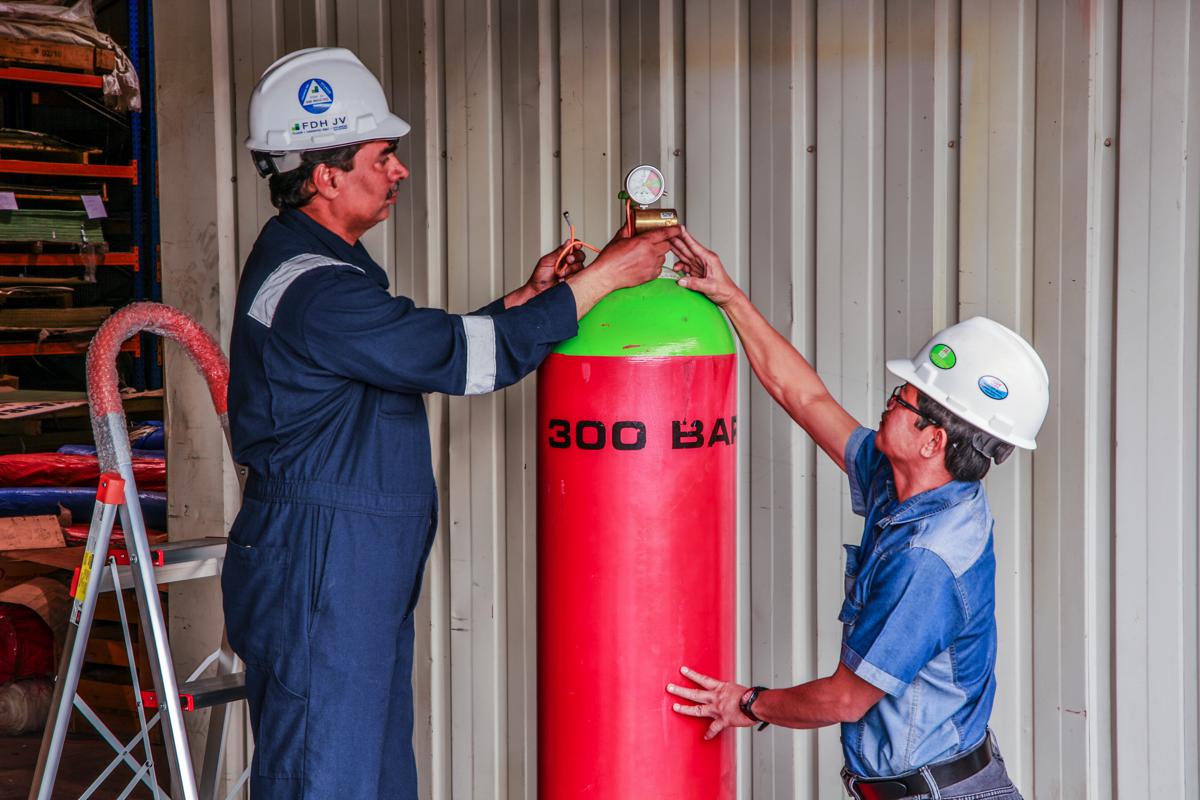 Gulf Safety fire protection installation