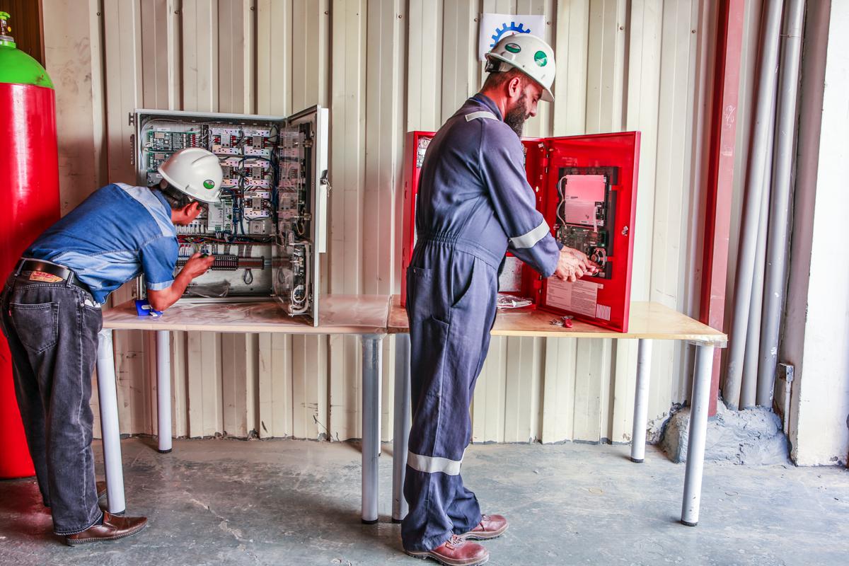 Gulf Safety fire protection installation
