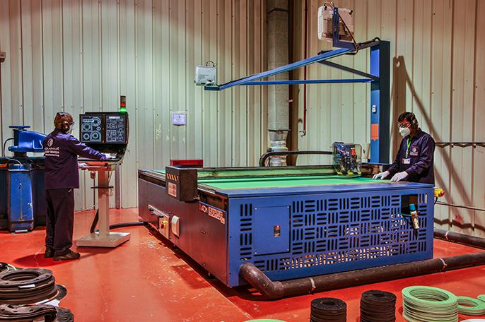 Klinger Warba gasket manufacturing