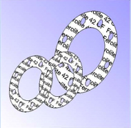 Compressed non-asbestos fiber (CNAF) gasket