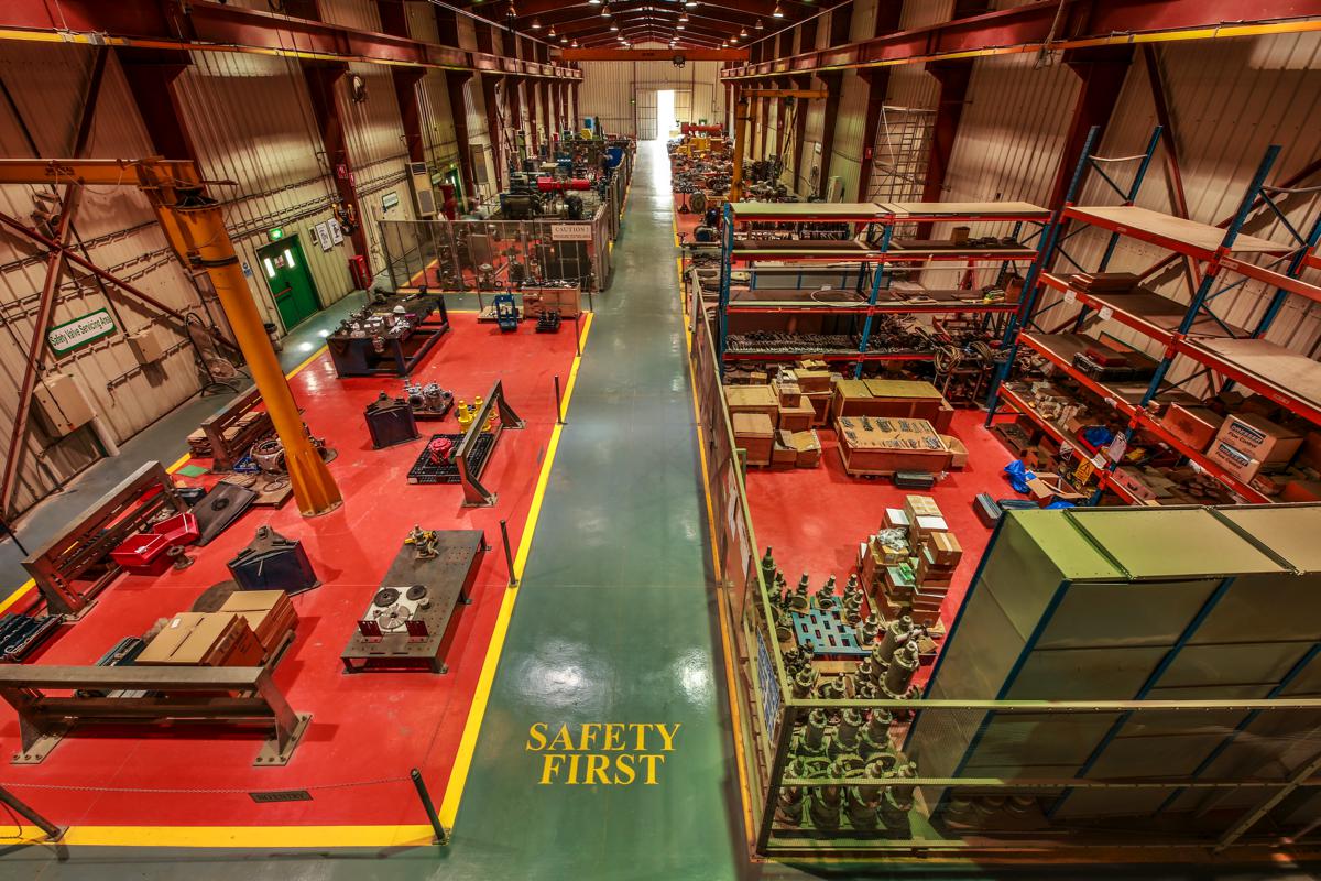 The WIASC workshop seen from above